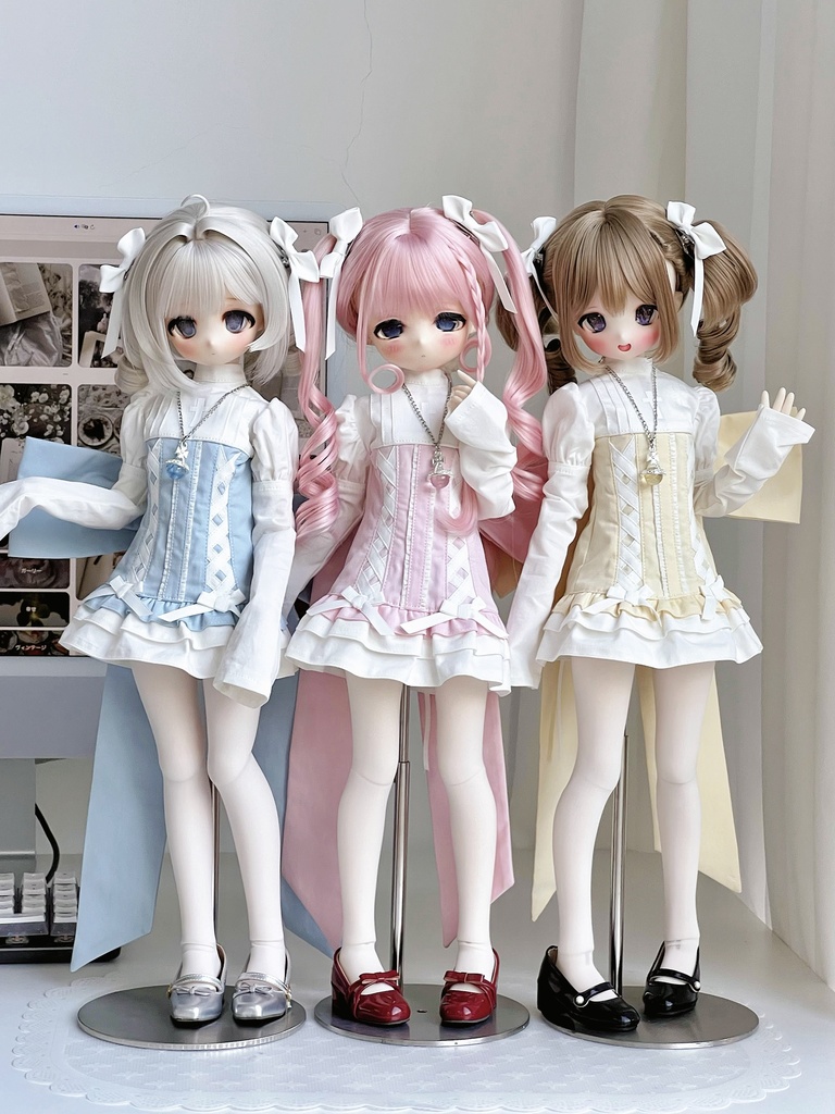 「受注」꒰人形心꒱「1/4ドール服 MDD, MSD, SDM, Angelphilia /OF」