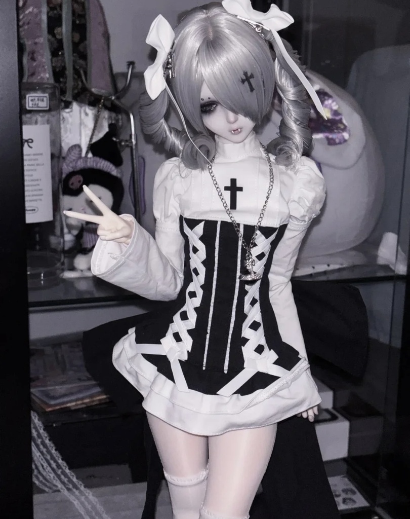 「受注」꒰人形心꒱「1/4ドール服 MDD, MSD, SDM, Angelphilia /OF」