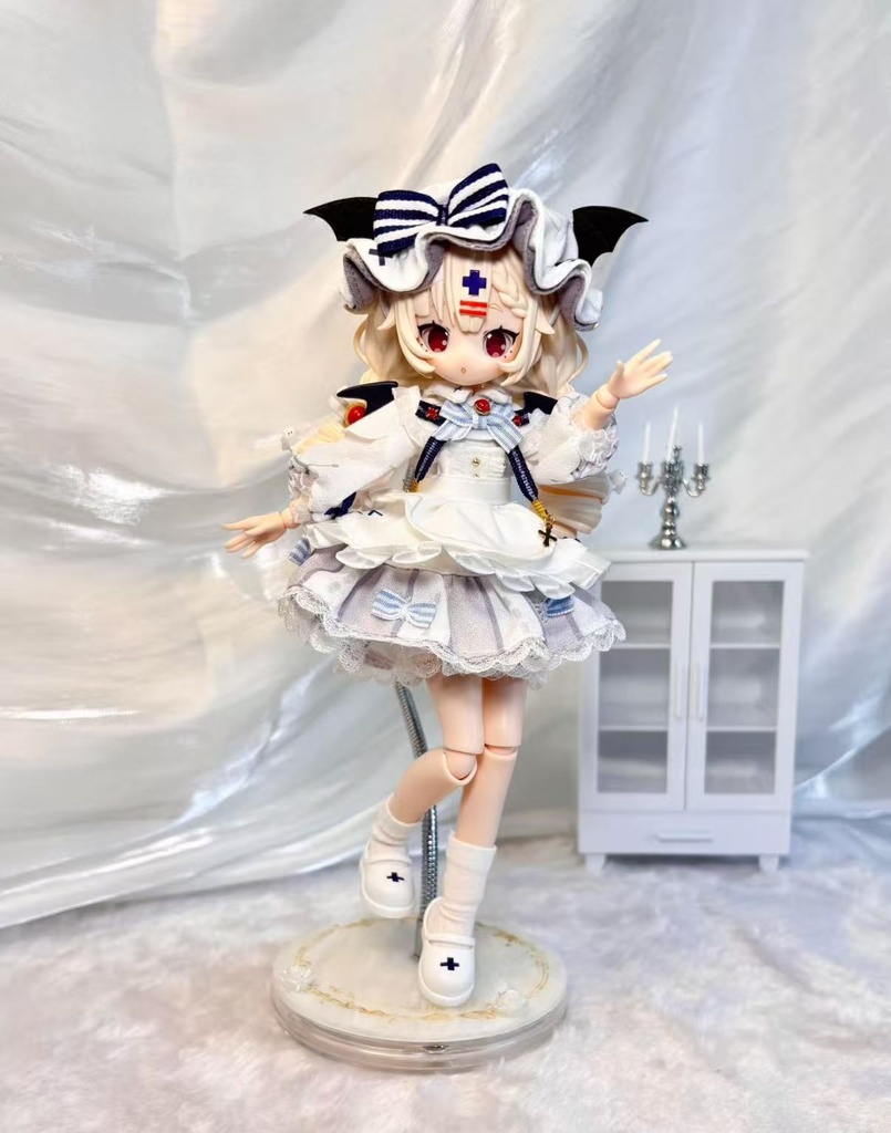 「受注」꒰魔法陣ベース꒱「回転式 1/4・1/6・1/8ドール用スタンド」