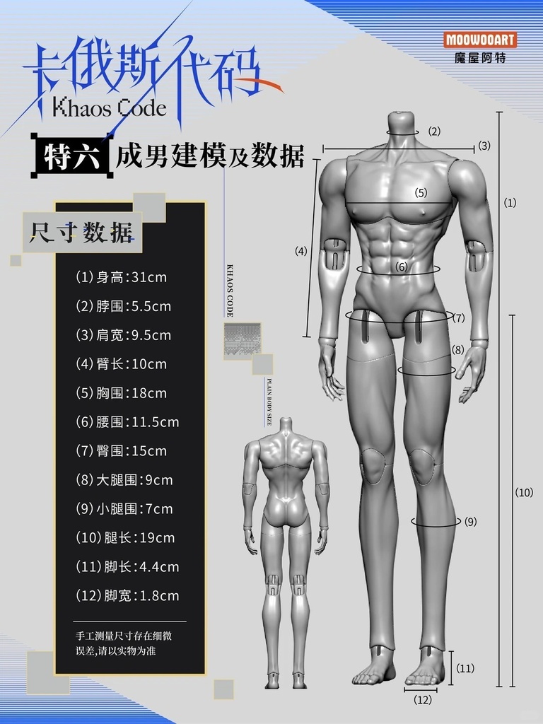 「受注」꒰カオスコード꒱「1/6 BJD」ブラインドボックス