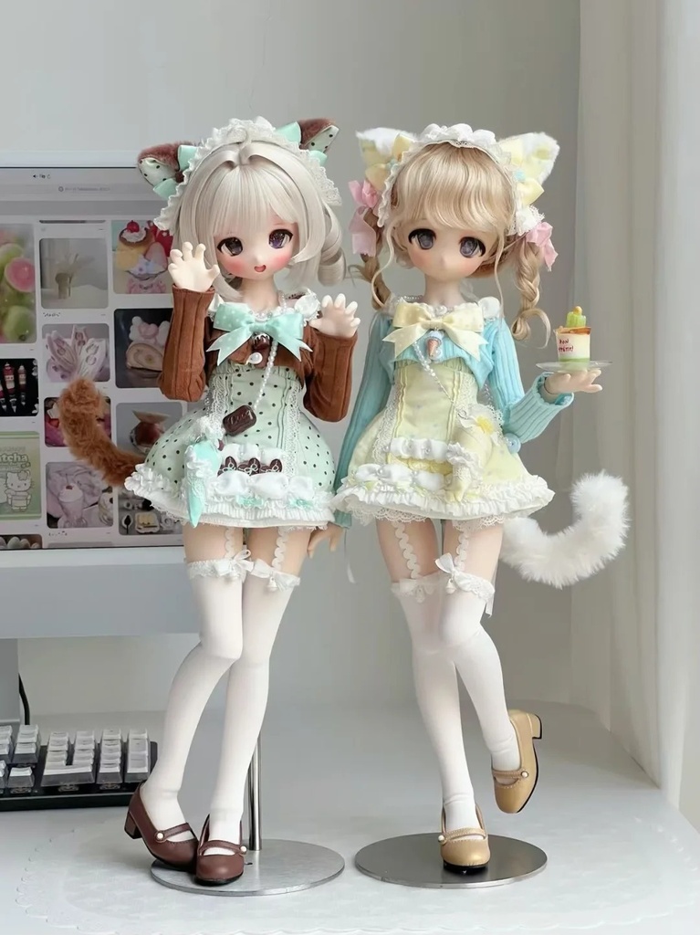 「受注」꒰こねこカヌレ꒱「1/4ドール服 MDD,MSD,SDM/OF」