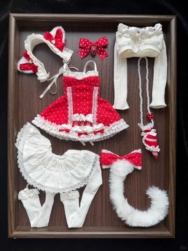 「受注」꒰こねこカヌレ꒱「1/4ドール服 MDD,MSD,SDM/OF」