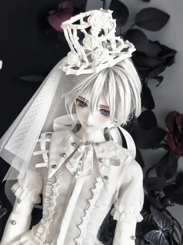 「受注」꒰羽縛りの薔薇 ꒱「1/4ドール服 MDD, SDM, MSD/OF」