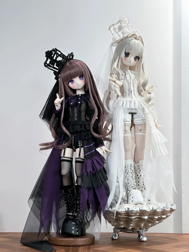 「受注」꒰羽縛りの薔薇 ꒱「1/4ドール服 MDD, SDM, MSD/OF」