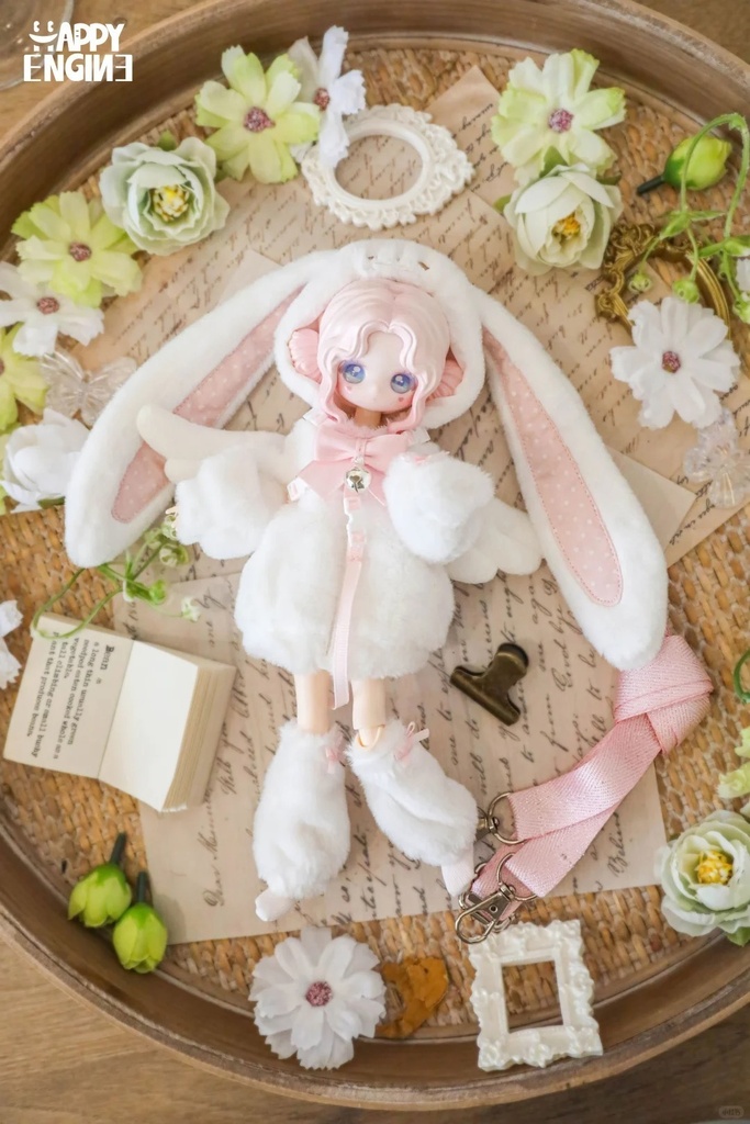 「受注」꒰もこもこうさぎ🐰꒱「1/6ドール服 Azone, OB22, OB24 /OF」