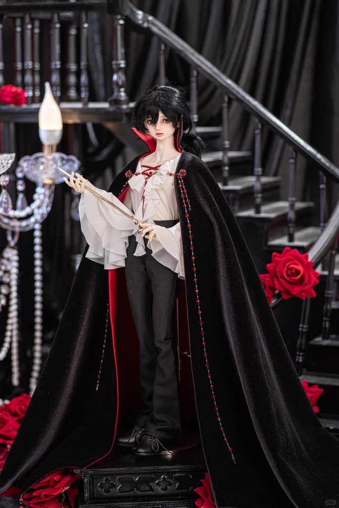 「受注」꒰紅き夜꒱「1/4ドール服 MSD, SDM/OF」