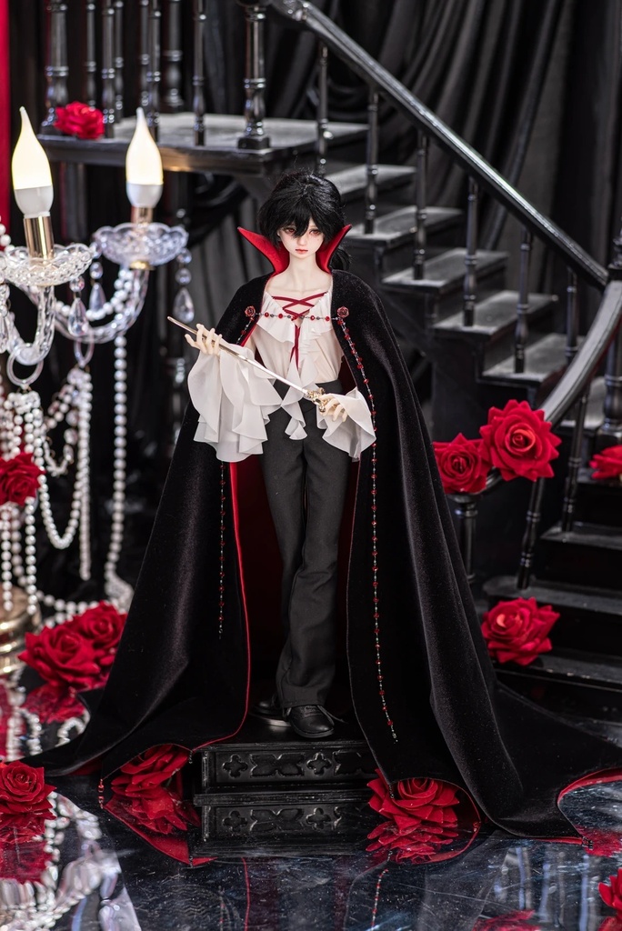 「受注」꒰紅き夜꒱「1/4ドール服 MSD, SDM/OF」