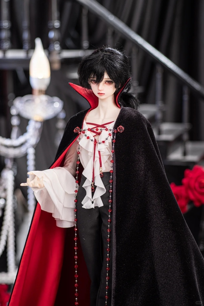 「受注」꒰紅き夜꒱「1/4ドール服 MSD, SDM/OF」