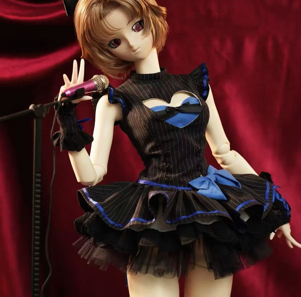 「受注」꒰緋月の歌꒱「1/3・1/4ドール服 DD, SD16, Angelphilia /OF」