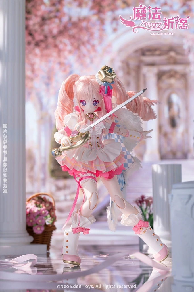 「受注」꒰魔法少女の祈り꒱ 「1/6 BJD 植毛ドール ブラインドボックス」