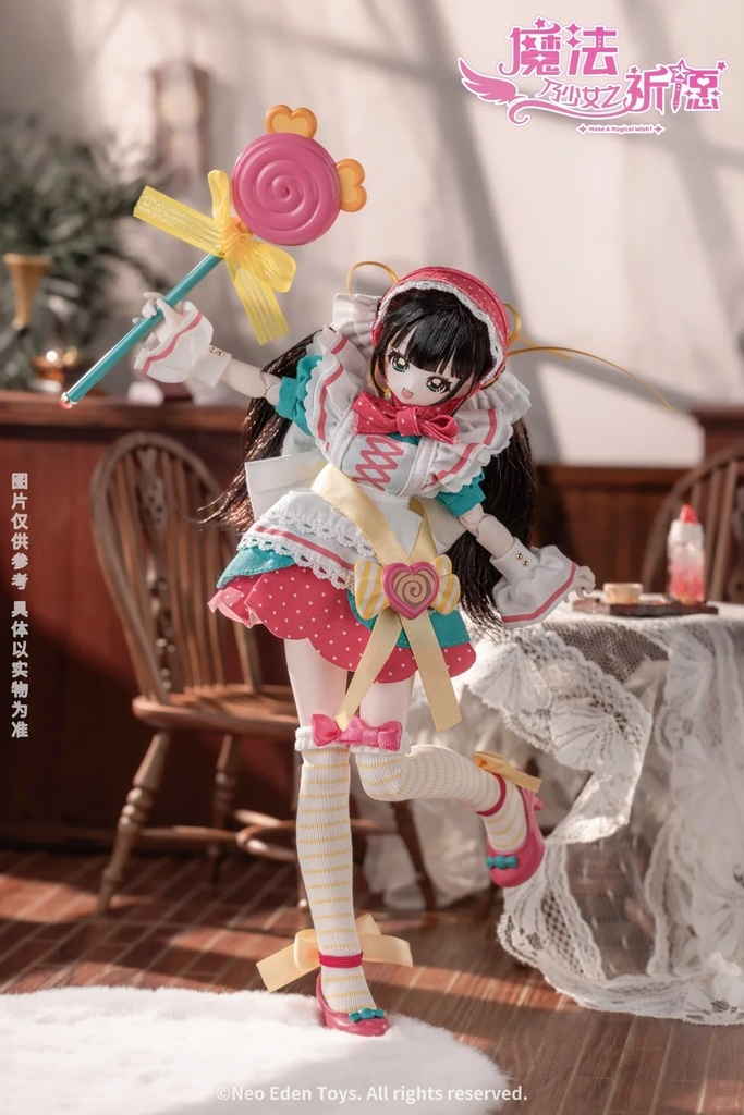 「受注」꒰魔法少女の祈り꒱ 「1/6 BJD 植毛ドール ブラインドボックス」