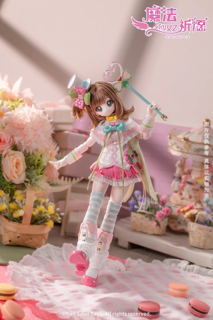 「受注」꒰魔法少女の祈り꒱ 「1/6 BJD 植毛ドール ブラインドボックス」