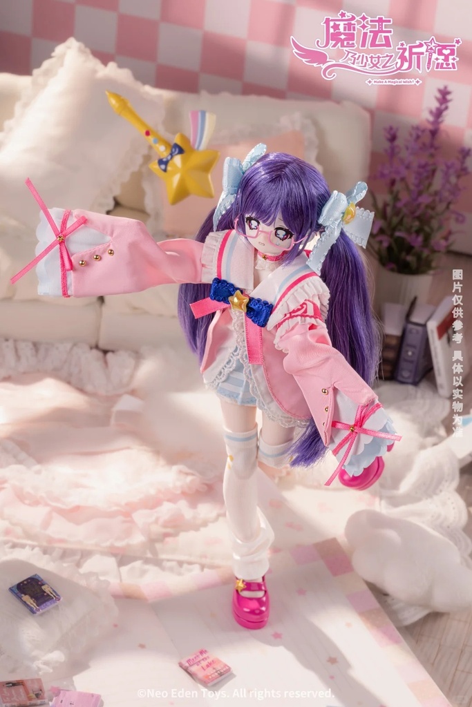 「受注」꒰魔法少女の祈り꒱ 「1/6 BJD 植毛ドール ブラインドボックス」