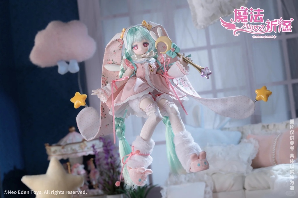 「受注」꒰魔法少女の祈り꒱ 「1/6 BJD 植毛ドール ブラインドボックス」