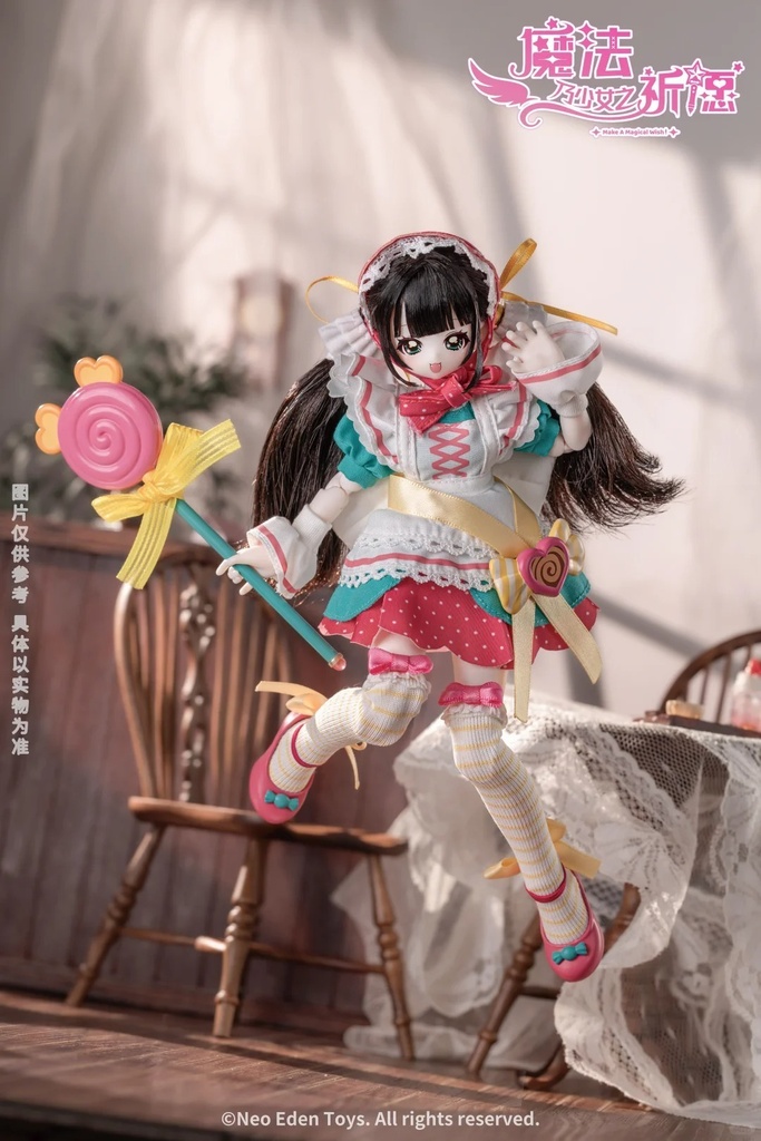 「受注」꒰魔法少女の祈り꒱ 「1/6 BJD 植毛ドール ブラインドボックス」