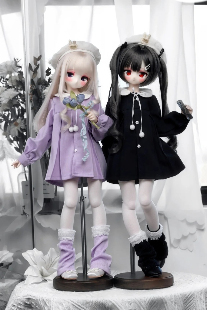 「受注」꒰幼いうさぎの日記꒱「1/4ドール服 MDD, KUMAKO/OF」