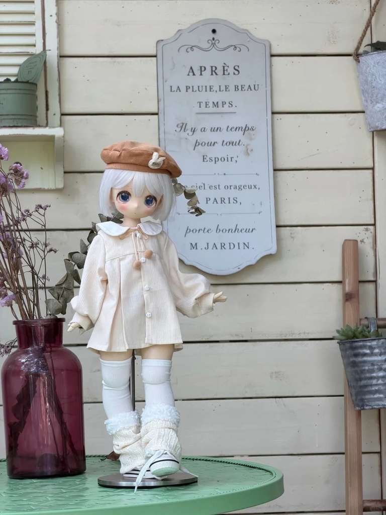 「受注」꒰幼いうさぎの日記꒱「1/4ドール服 MDD, KUMAKO/OF」