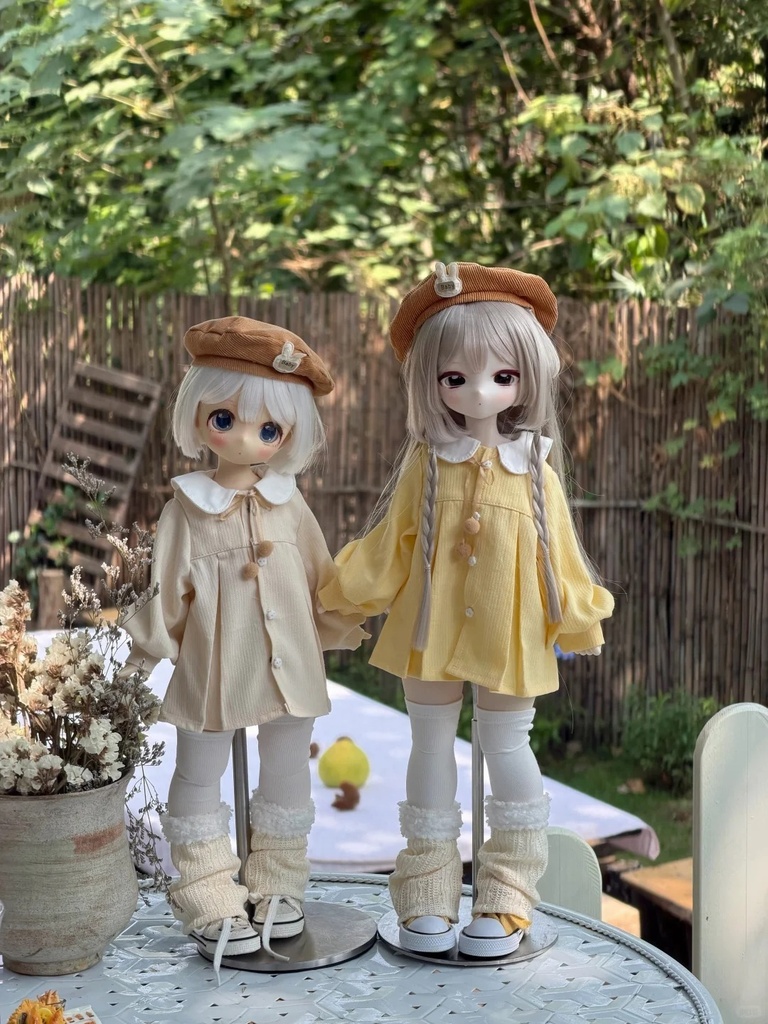 「受注」꒰幼いうさぎの日記꒱「1/4ドール服 MDD, KUMAKO/OF」
