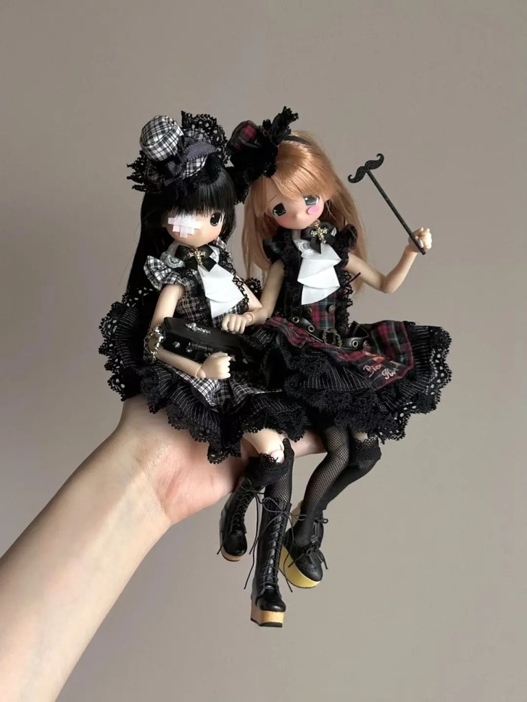 「受注」꒰グレイさん꒱「1/4・1/6ドール服 MDD,Azone/OF」