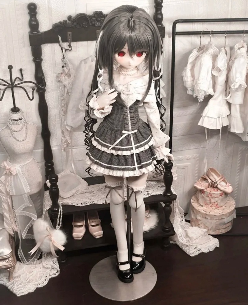「受注」꒰ドットハート꒱「1/4ドール服 MDD/OF」