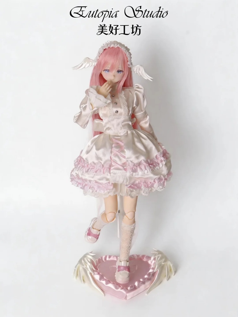 「受注」꒰天使のハートウィング꒱「1/6・1/8ドール用スタンド」