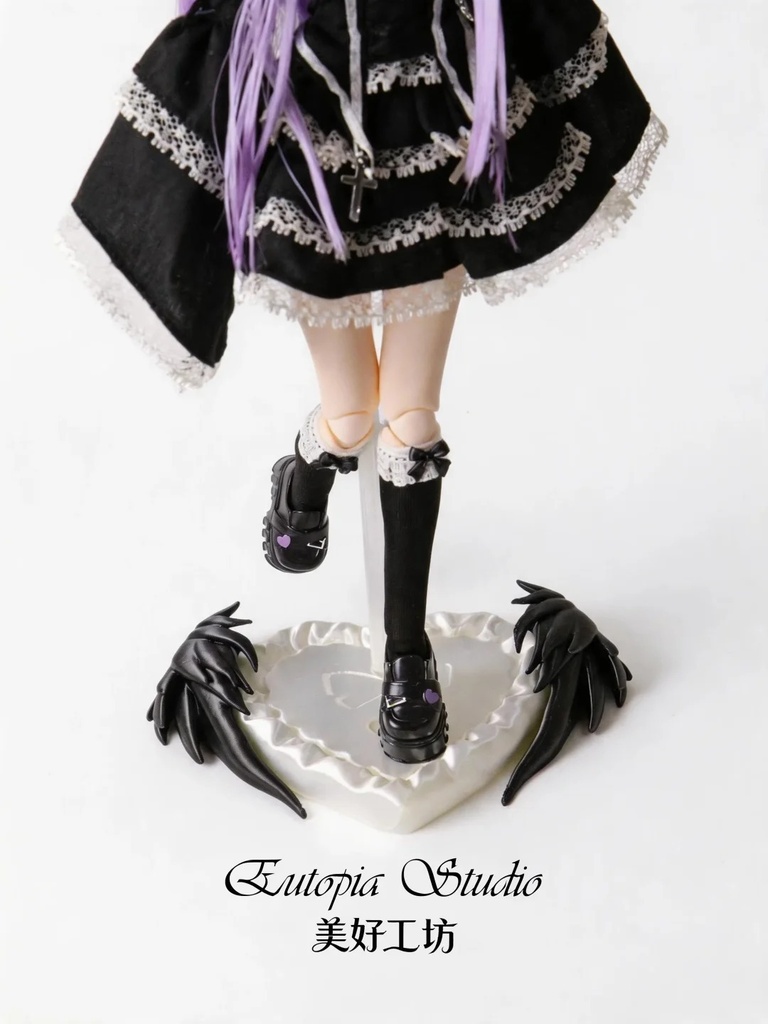 「受注」꒰天使のハートウィング꒱「1/6・1/8ドール用スタンド」