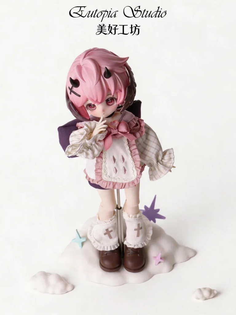 「受注」꒰ふわふわ星空雲꒱「1/6・1/8・1/12ドール用スタンド」