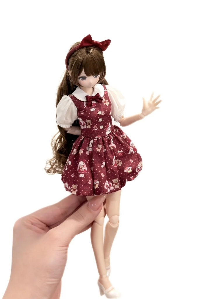 「通販」꒰夏色水玉꒱「1/6ドール服 Azone,OB24/OF」
