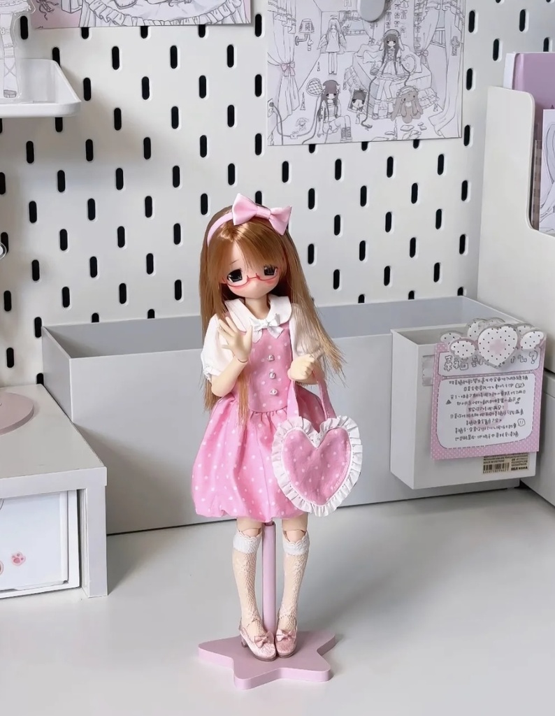 「通販」꒰夏色水玉꒱「1/6ドール服 Azone,OB24/OF」