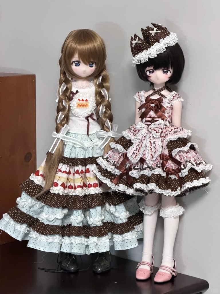 「受注」꒰アニケーキ꒱「1/3・1/4ドール服 MDD,sdgr /OF」