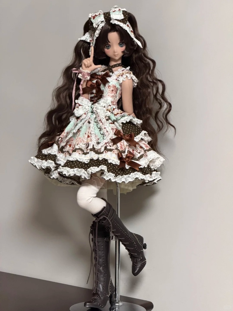 「受注」꒰アニケーキ꒱「1/3・1/4ドール服 MDD,sdgr /OF」