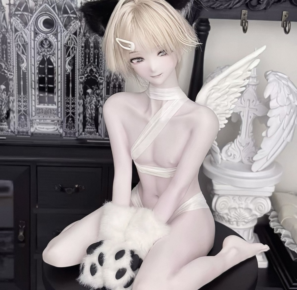 「受注」꒰エンジェル꒱「ドール用胸台スタンド」