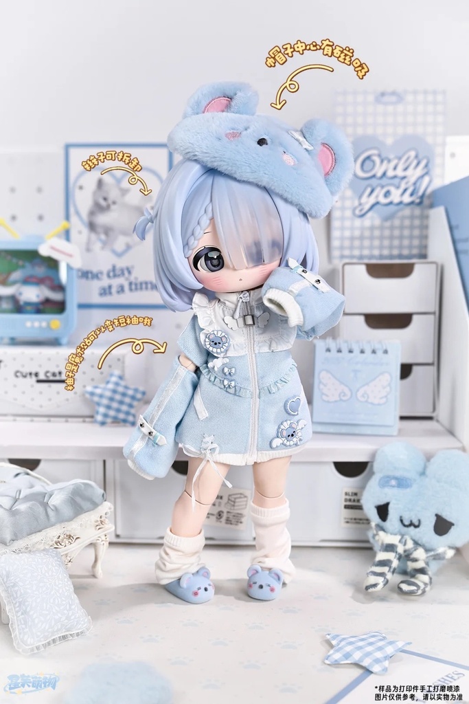 「受注」꒰ふわり星夢꒱ 「1/6 BJD ブラインドボックス」