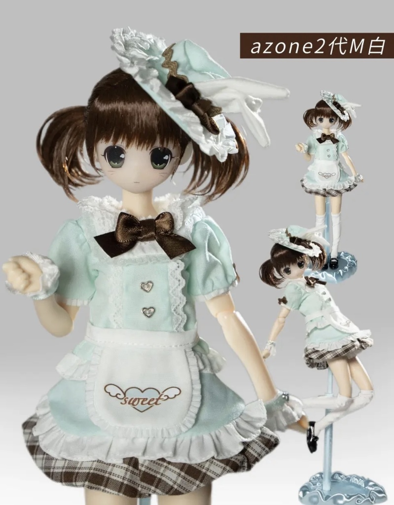「通販」꒰うさぎの魔法仕立て꒱「1/6ドール服 Azone, OB22/OF」