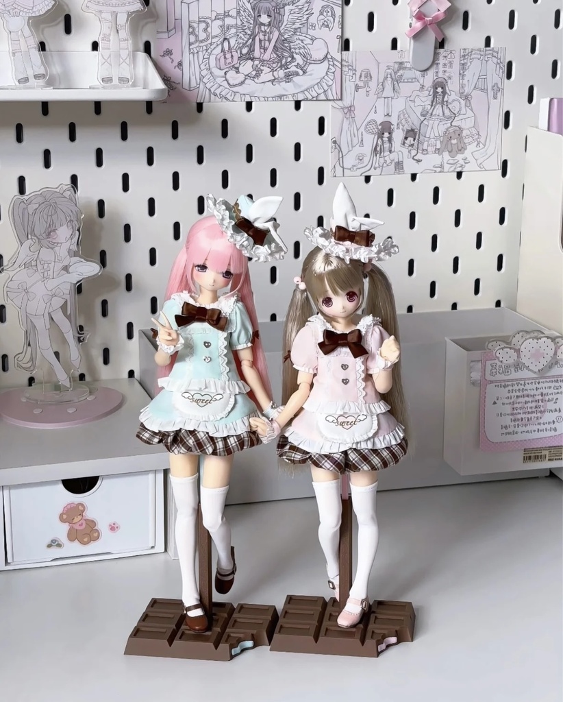 「通販」꒰うさぎの魔法仕立て꒱「1/6ドール服 Azone, OB22/OF」