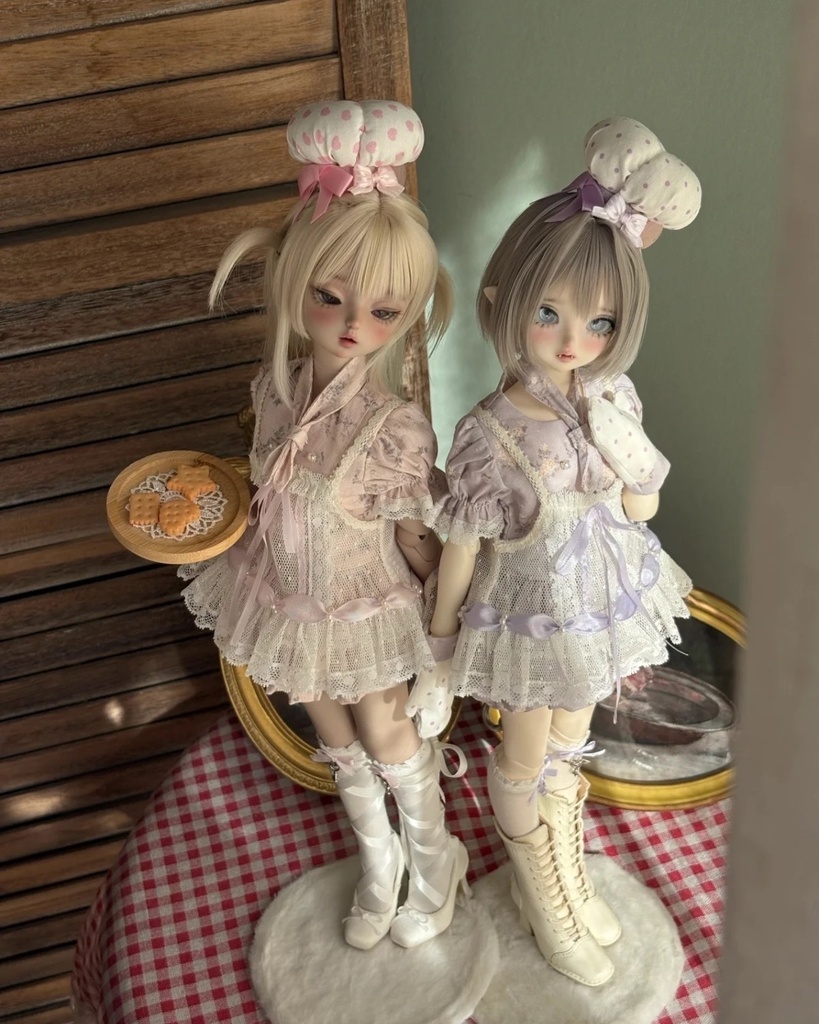 「受注」꒰お菓子作り日記꒱「1/4ドール服 MSD/OF」