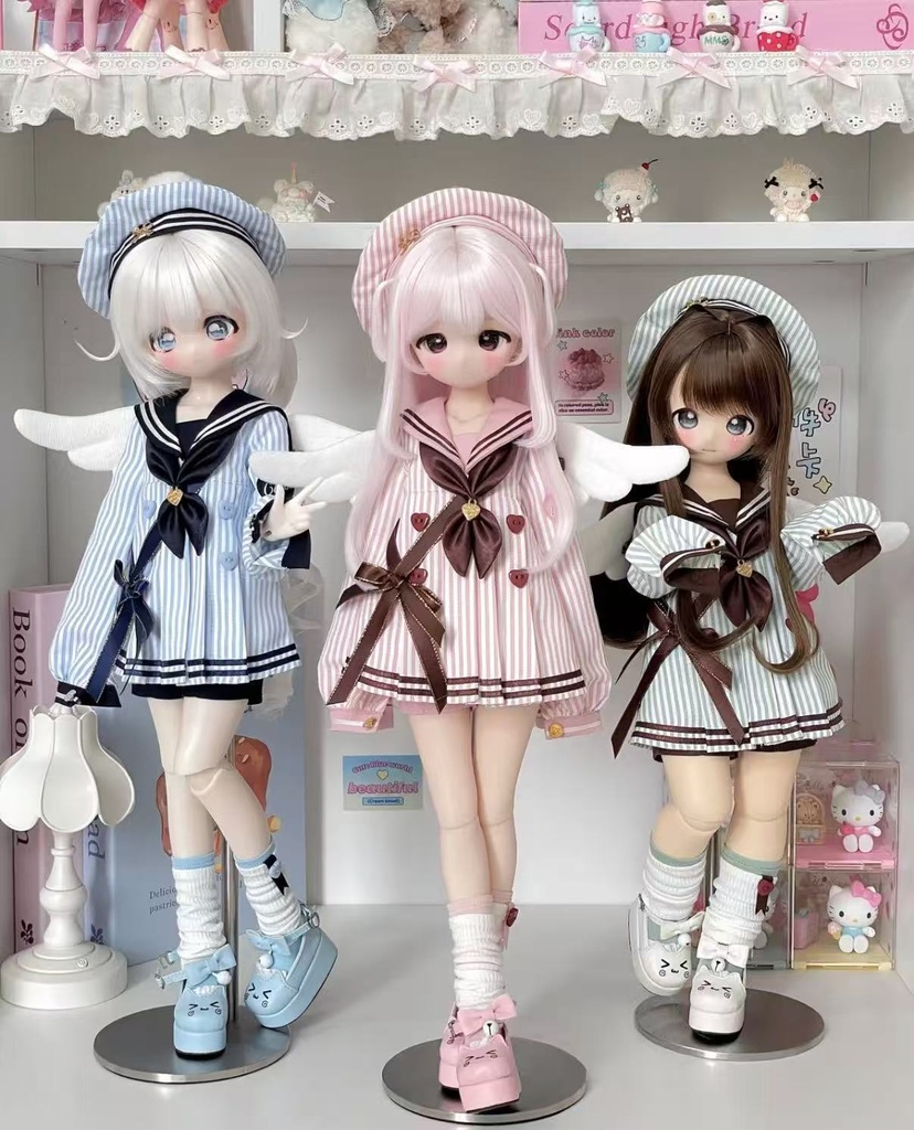 「受注」꒰心ときめく旅꒱「1/4ドール服 MDD/OF」