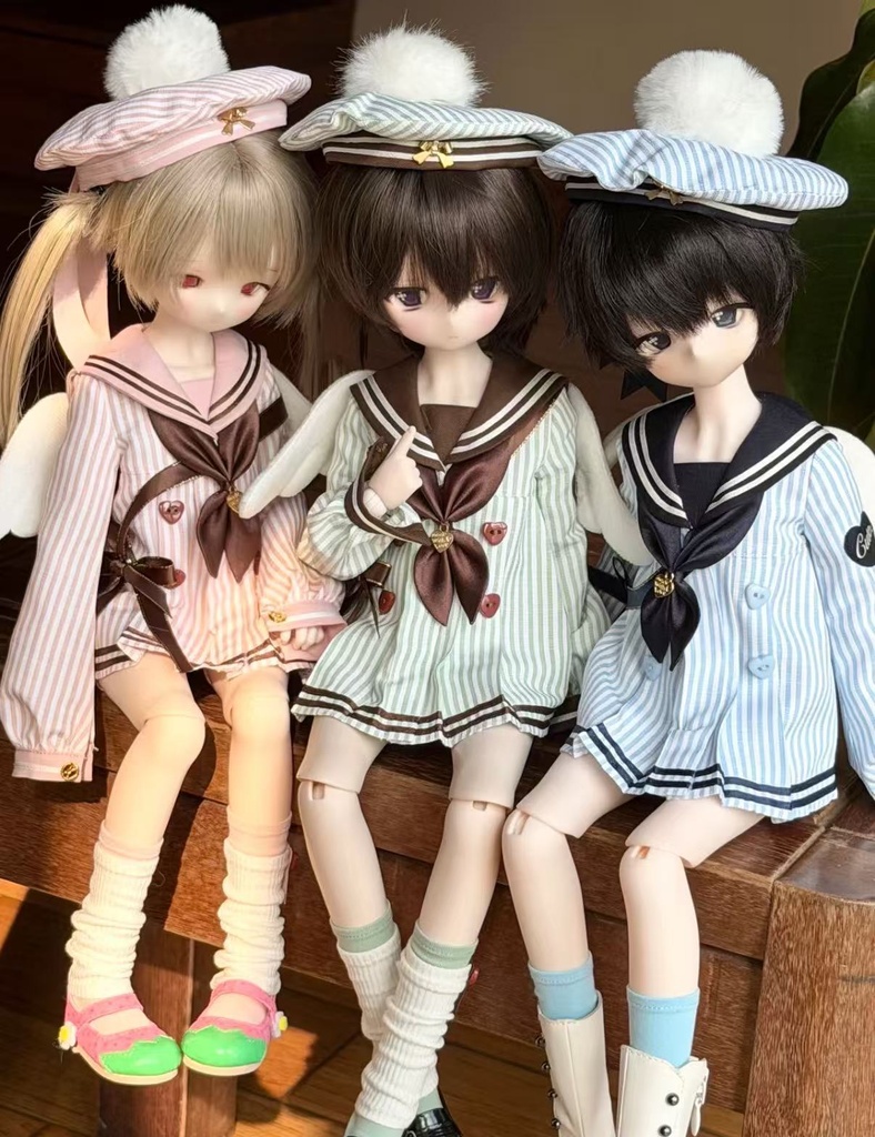 「受注」꒰心ときめく旅꒱「1/4ドール服 MDD/OF」
