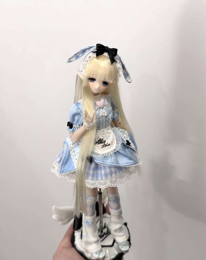 「受注」꒰天使の翼꒱「1/4・1/6・1/8ドール用スタンド」