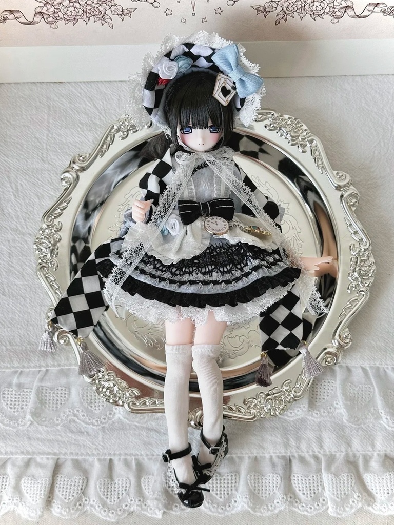 「受注」꒰格物生꒱「1/8・1/12ドール服」