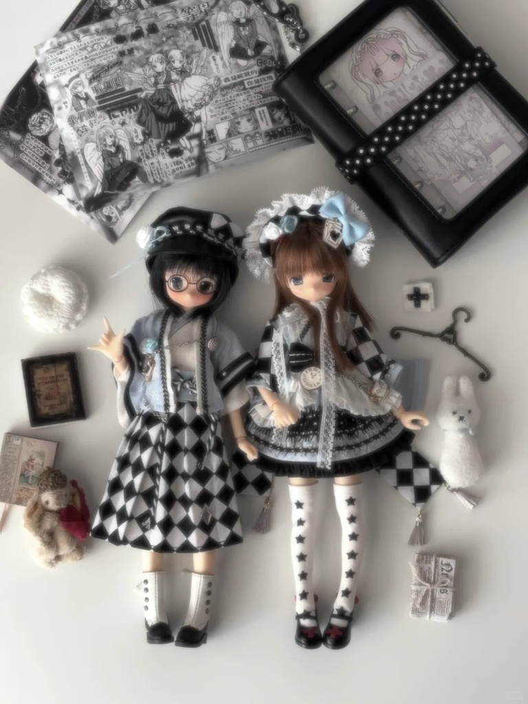 「受注」꒰格物生꒱「1/8・1/12ドール服」
