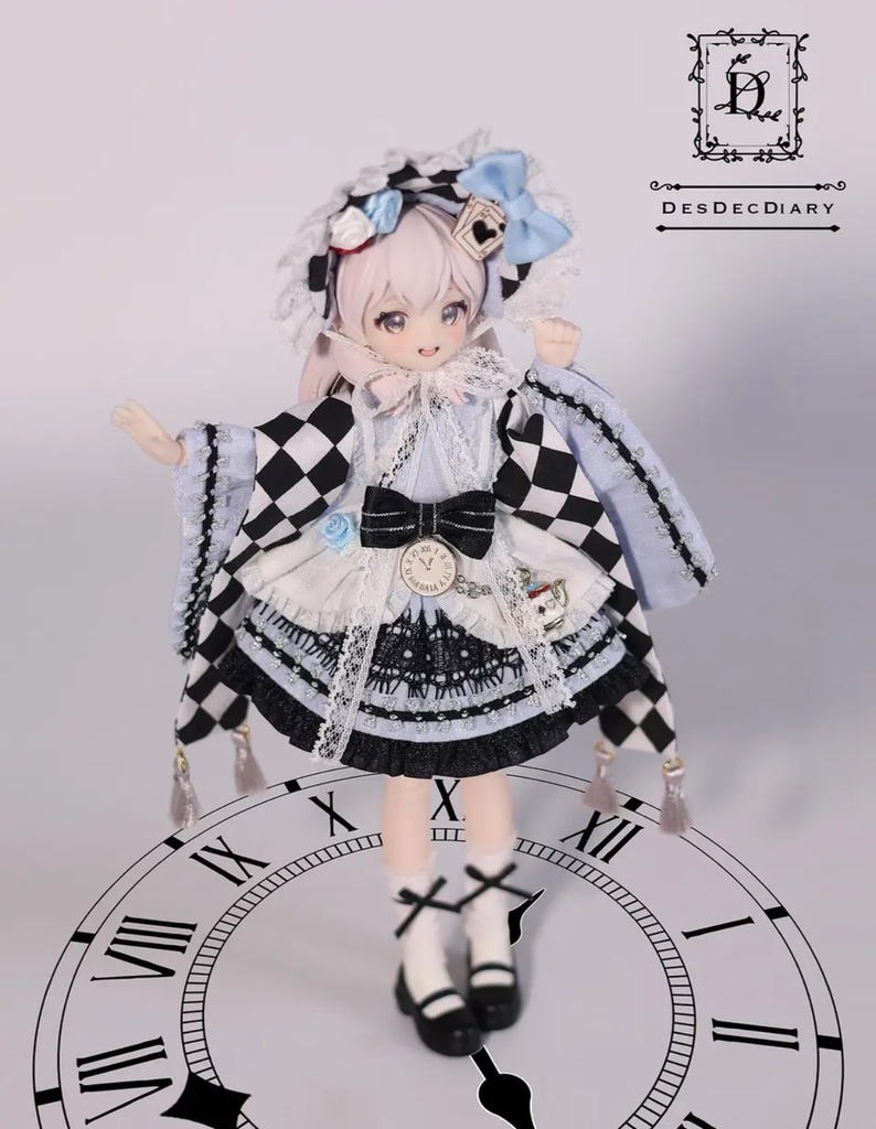「受注」꒰格物生꒱「1/8・1/12ドール服」