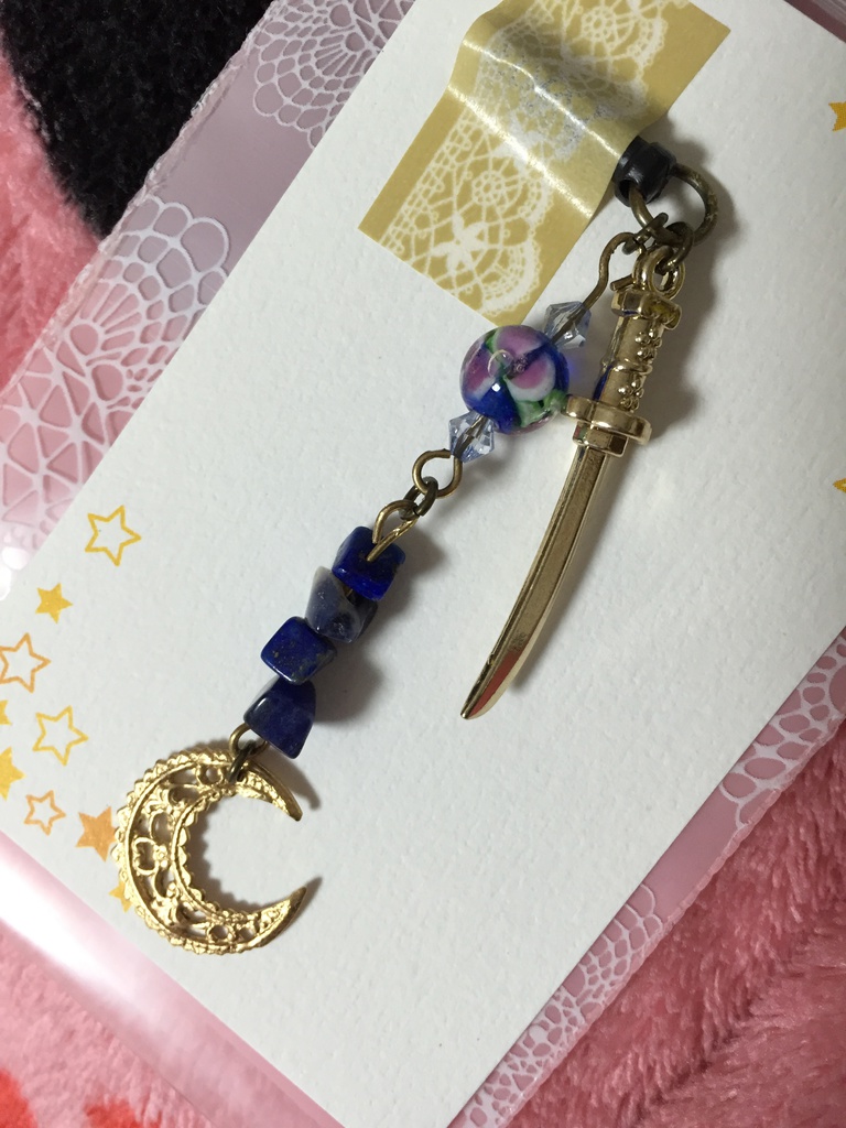 三日月宗近イメージイヤフォンジャック