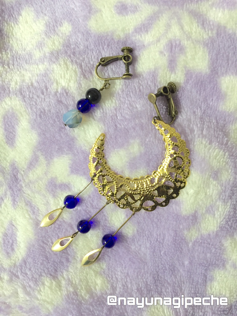 三日月宗近イメージイヤリング