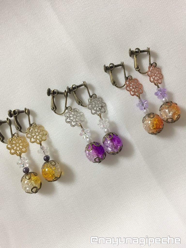 三条派イメージイヤリング