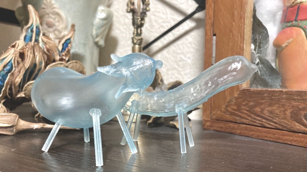 なすときゅうり 3Dデータ