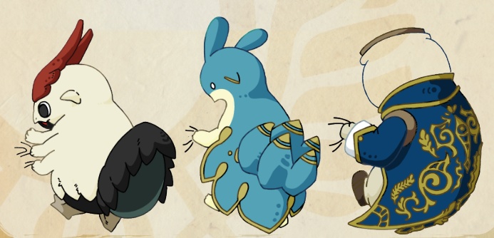 ぽっけ覗き込みアクリルバッジ