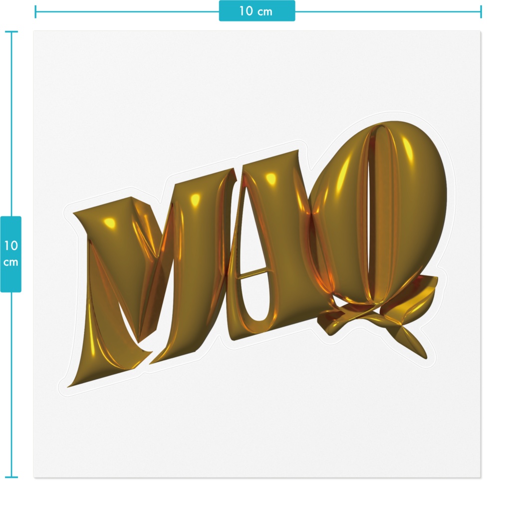 魔球ちゃんバースデーグッズ2025 クリアステッカー(大きめ)