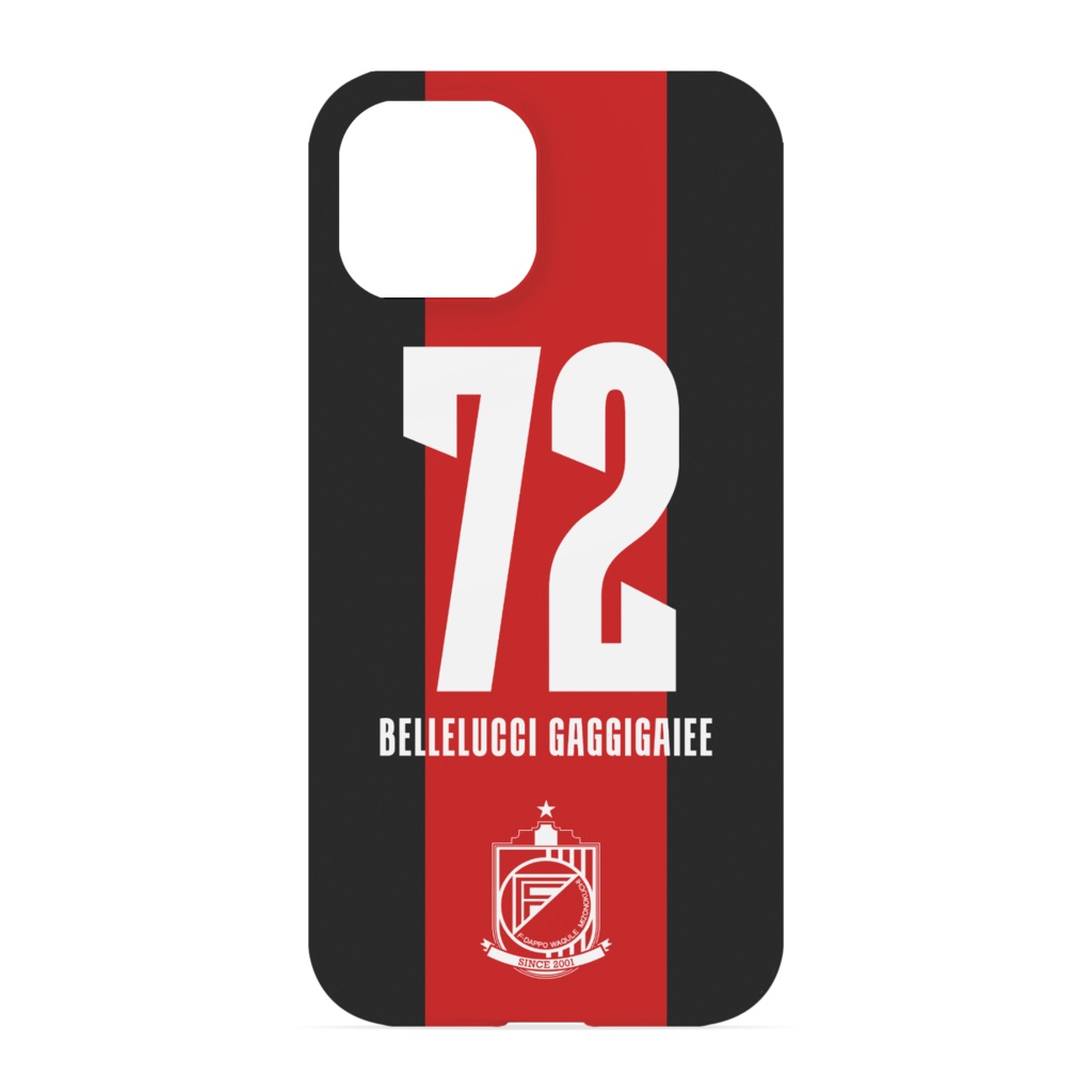 #72 ベルエルッチ・ガッギガイー　iPhoneケース