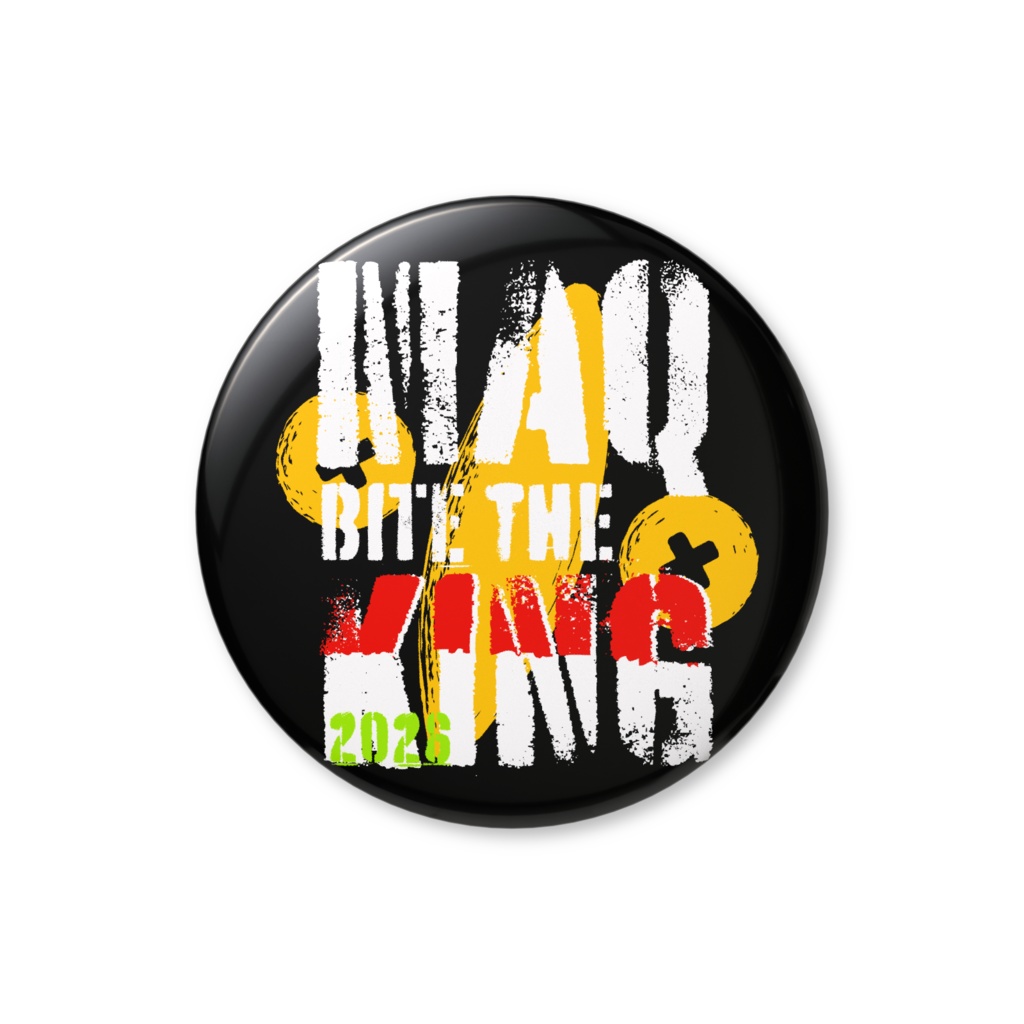 MAQ KING 缶バッジ